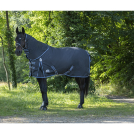 Couverture de paddock EQUITHÈME Tyrex 1200D Gris/Bleu