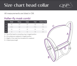 Licol anti-mouches QHP combi