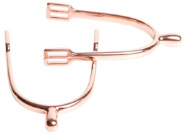 Éperons bouton inox rosegold