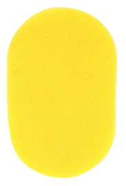 HIPPOTONIC Rosborstel met geïntegreerde spons Blauw