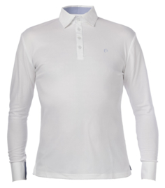 EQUITHÈME Mesh polo Wit