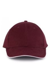 K-UP Orlando pet Burgundy/White