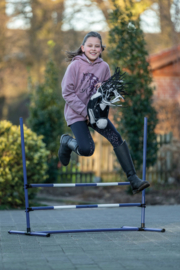 Set de saut Hobby Horsing Bleu