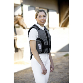 EQUITHÈME Body protector Articulé voor kinderen Grijs