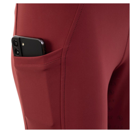 BR | Legging d'équitation CLX full grip Cabernet