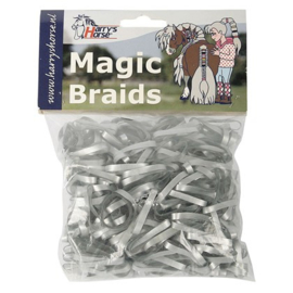 Magic Braids Zilvergrijs