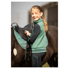 Culotte HARRY'S HORSE Equitights STOUT! Teal Full Grip