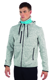 K-up Fleece gevoerde nekwarmer Zwart