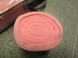 Elastische bandages met onderlap Roze