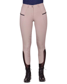 Pantalon d'équitation QHP Rylee leg grip Beige