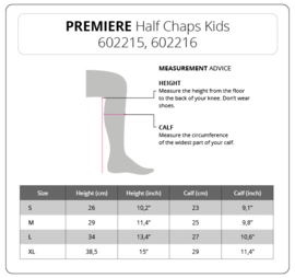 PREMIERE | Mini-chaps Veneto enfants Noir