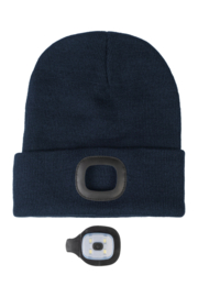 Bonnet tricoté Honey Bleu marine