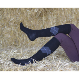 Chaussettes EQUITHÈME Rhombus Marine