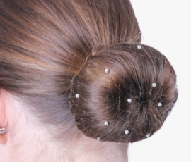 QHP Haarnetje Invisible Pearl Blond