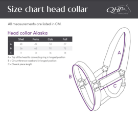 QHP Halster Alaska Bordeaux-Zwart