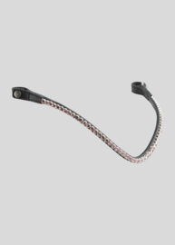 MONTAR | Frontal Fair Crystal curved Noir/Rose clair