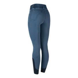 Horka | Legging d'équitation Denim full grip Jeans Blue