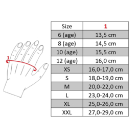 HKM Grip mesh handschoenen Zwart