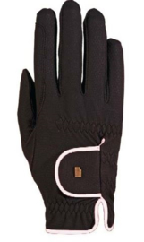 Gants ROECKL Lona noir/blanc