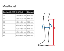 Bottes HKM Valencia standard mollet XL