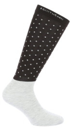 EQUITHÈME Dotgrip sokken Zwart