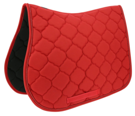 Tapis de selle RIDING WORLD Rope Rouge