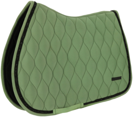 Equithème  | Tapis de selle Pearl Vert Olive