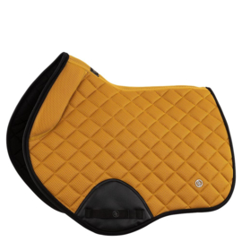 Tapis de selle BR Evy mesh Harvest Gold