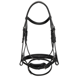 HARRY'S HORSE Hoofdstel Soft Anatomic Zwart