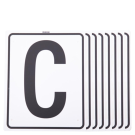 PREMIERE Manegeletters H-E-K-M-B-F-A-C