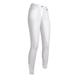 Pantalon HKM Kate fond silicone Blanc