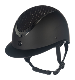 HKM Rijhelm Alarion Diamond Zwart/Zilver