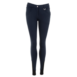 Pantalon d'équitation BR Malon fond tissu silicone Navy