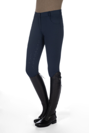HKM Verwarmde rijbroek Comfort Donkerblauw