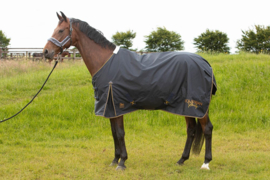 HARRY'S HORSE Regendeken 0gr Thor / fleece voering Blueberry
