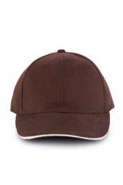 Casquette K-UP Orlando Chocolat/Beige