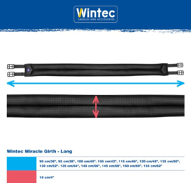 WINTEC Miracle singel lang Zwart