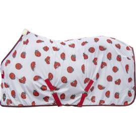 HKM vliegendeken Ladybug Wit/Rood