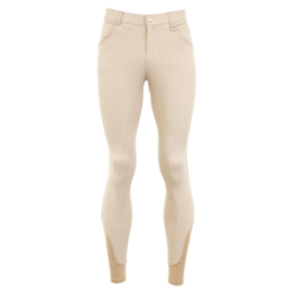 Pantalon d'équitation BR Marcus avec fond silicone Beige