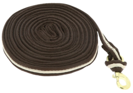 NORTON Opgevulde longeerlijn Choco/Beige