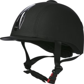 Casque CHOPLIN Premium Grainé noir/chroom