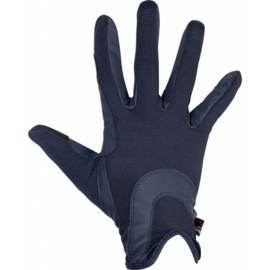 HKM Grip mesh handschoenen Donkerblauw