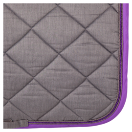 BR Melange Exclusive zadeldek M.Grey/Purple