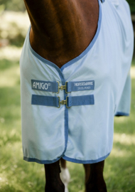 Amigo | Bug Rug Fly Sheet Heather Blue/Blue & Silver