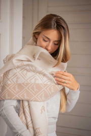 Echarpe Pénélope Lana Beige/écru