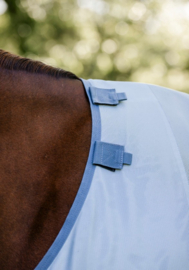 Amigo | Bug Rug Fly Sheet Heather Blue/Blue & Silver