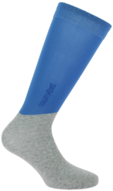 EQUITHÈME | Chaussettes Compet Denim/Gris