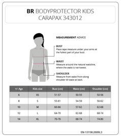 Gilet de protection BR Thorax enfants