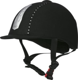 CHOPLIN Aero Strass rijhelm Zwart