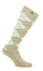 EQUITHÈME Argyle rijkousen Beige/Ecru